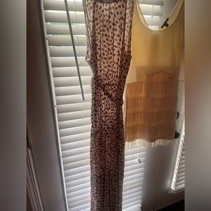 Long maxi dress. Never worn. No tags. Fits like a medium.